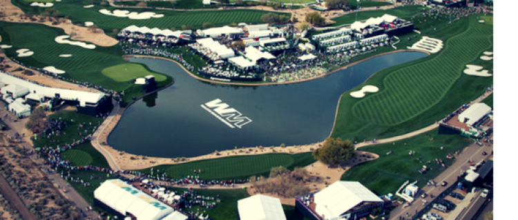 Popular golf event The Open in Scottsdale Popular events in Arizona during the Spring